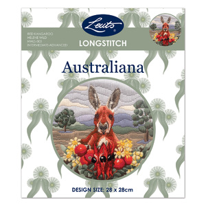 RED KANGAROO Australiana Longstitch Kit, Helen Wild HWLS-003