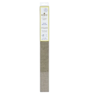 DMC 13 Count (5.2pts/cm) BROWN Linen Needlework Fabric 15&quot; x 18&quot; (38.1cm x 45.7cm)