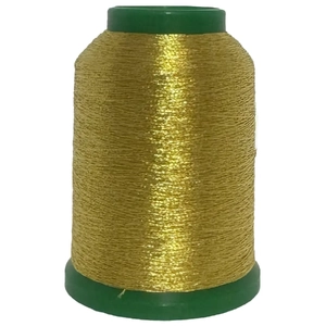 Amann Isamet 0491 GOLD Metallic Embroidery Thread, 1000m Cone