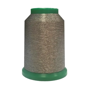 Amann Isamet 0555 METALLIC CHROME Metallic Embroidery Thread, 1000m Cone