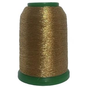 Amann Isamet 0731 BRONZE LIGHT Metallic Embroidery Thread, 1000m Cone
