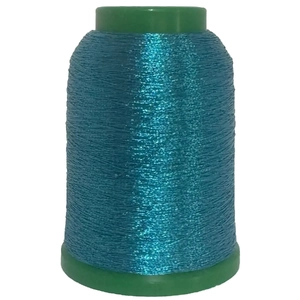 Amann Isamet 4111 AQUA BLUE Metallic Embroidery Thread, 1000m Cone