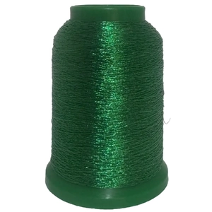 Amann Isamet 5515 GREEN Metallic Embroidery Thread, 1000m Cone