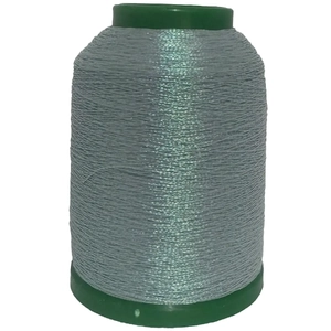 Amann Isamet 9946 PASTEL AQUA Metallic Embroidery Thread, 1000m Cone
