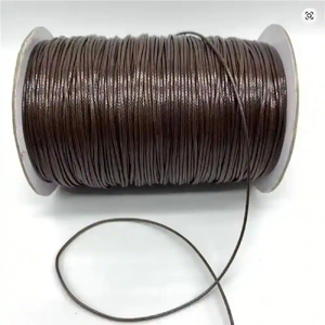 1.5mm Cotton Cord Rope Waxed Strap Necklace Rope For Jewelry Making
