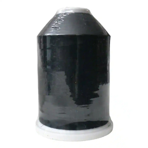 Amann Isa Bobbinfil 150, BLACK, 10,000m Cone, 100% Polyester
