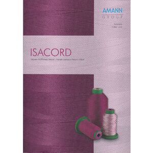 Isacord Thread Actual Thread Colour Card, Isacord Machine Embroidery