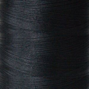 Amann ISACORD 40, #0020 BLACK, 5000m, Universal Machine Embroidery Thread