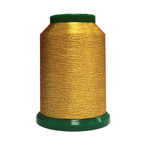 Amann Isamet 0491 Metallic Yellow Gold Metallic Thread, 5000m Cone