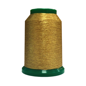Amann Isamet 0500 Metallic Bright Gold Metallic Thread, 5000m Cone