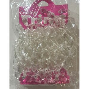 Creative Trims CLEAR Elongated Drop, 1 Metre Pack (Final Stock)