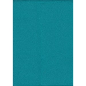 Acrylic Felt Rectangles (Squares), Approximately 30 x 25cm TURQUOISE, 10 Sheets