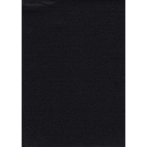 Acrylic Felt Rectangles (Squares), Approximately 30 x 25cm, BLACK, 10 Pack