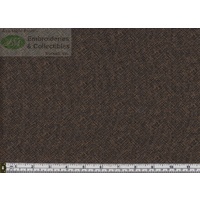 RJR Fabrics, Tuxedo BROWN,110cm Wide 100% Cotton Fabric