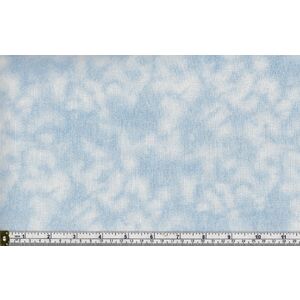 John Louden Marble Cotton Fabric, Colour 37 BLUE, 110cm Wide