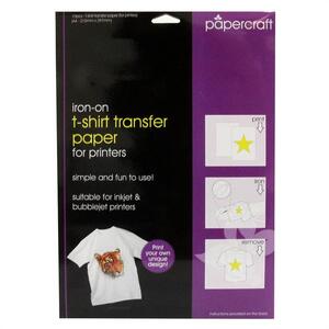 A4 T-Shirt Transfer Paper 10 Pack - Iron On Transfer Paper For Printers