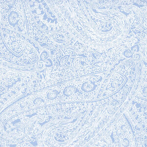 Paisley Tone on Tone Pastel Blue, 112cm Wide Cotton Quilting Fabric 0211BL
