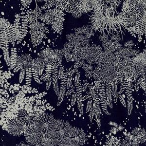Oriental Navy, 112cm Wide Cotton Quilting Fabric