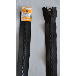 Vizzy Zip Chunky Reversible 70cm (27.5&quot;) Colour #02 BLACK