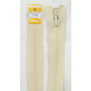 Vizzy Zip Chunky Reversible 80cm (31.5") Colour #04 CALICO, A Quality Brand Name Zipper.