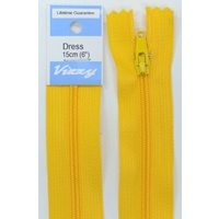 Vizzy Dress Zip, 15cm Colour 19 WA GOLD