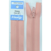 Vizzy Dress Zip, 15cm Colour 22 APRICOT