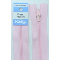 Vizzy Dress Zip, 15cm Colour 26 BABY PINK