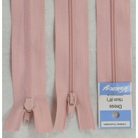 Vizzy Dress Zip, 15cm Colour 90 DUSTY PINK