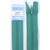 Vizzy Dress Zip, 18cm Colour 112 SEA MIST, A Quality Brand Name Zipper