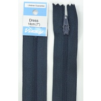 Vizzy Dress Zip, 18cm Colour 59 FRENCH NAVY