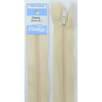 Vizzy Dress Zip, 20cm Colour 04 CALICO
