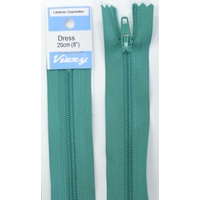 Vizzy Dress Zip, 20cm Colour 112 SEA MIST