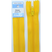 Vizzy Dress Zip, 20cm Colour 19 WA GOLD