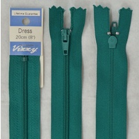 Vizzy Dress Zip, 20cm Colour 43 JADE
