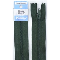 Vizzy Dress Zip, 20cm Colour 46 HUNTER GREEN
