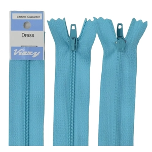 Vizzy Dress Zip, 20cm Colour 86 AQUA