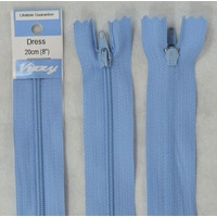 Vizzy Dress Zip, 20cm Colour 88 MID BLUE