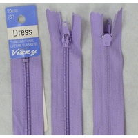 Vizzy Dress Zip, 20cm Colour 96 LAVANDER