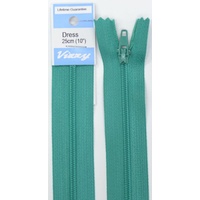 Vizzy Dress Zip, 25cm Colour 112 SEA MIST