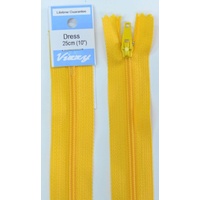 Vizzy Dress Zip, 25cm Colour 19 WA GOLD