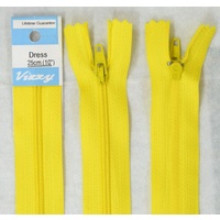 Vizzy Dress Zip, 25cm Colour 20 YELLOW