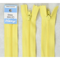 Vizzy Dress Zip, 25cm Colour 21 MAIZE