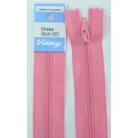 Vizzy Dress Zip, 25cm Colour 27 DUSTY PINK