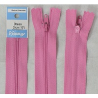 Vizzy Dress Zip, 25cm Colour 28 LOLLY PINK