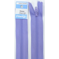 Vizzy Dress Zip, 25cm Colour 40 IRIS
