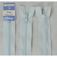 Vizzy Dress Zip, 25cm Colour 93 PALE BLUE