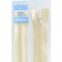 Vizzy Dress Zip, 30cm Colour 04 CALICO