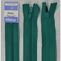 Vizzy Dress Zip, 30cm Colour 43 JADE