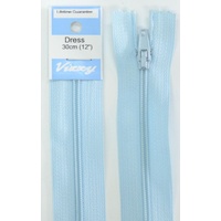 Vizzy Dress Zip, 30cm Colour 50 SKY BLUE