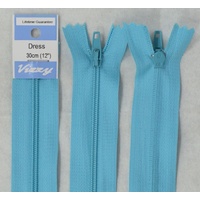 Vizzy Dress Zip, 30cm Colour 86 AQUA